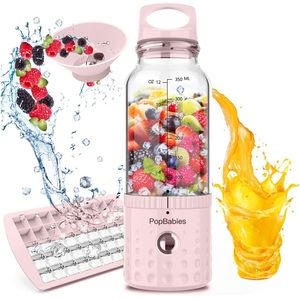 PopBabies Portable, Single Serve Blender Princess Pink